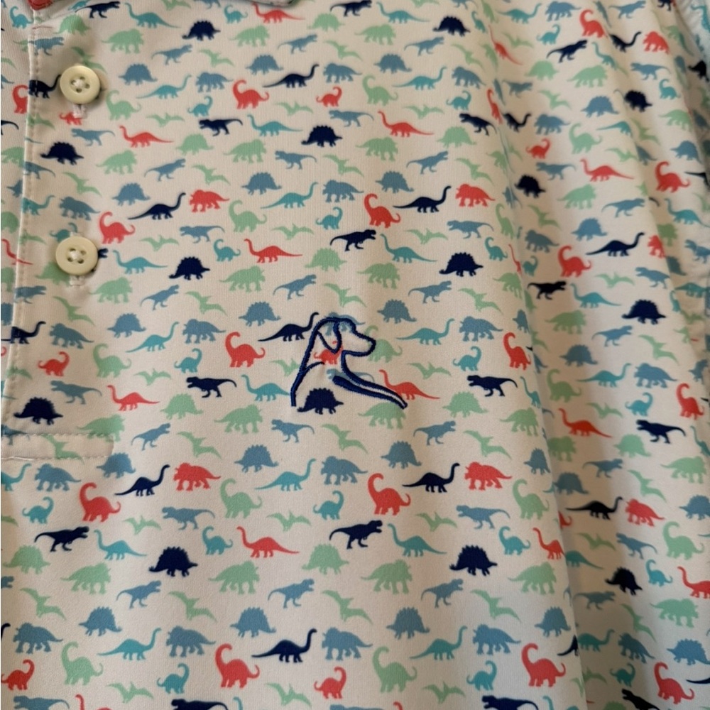 RHOBACK Men’s Performance Polo “The Dino” XL